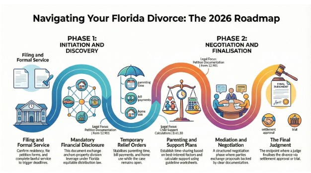 L3 Florida Divorce Process in 2026. Step-by-Step Guide