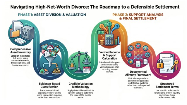 What Are the Key Steps in a High Net Worth Fort Lauderdale Divorce?