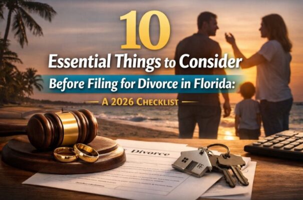 10 Essential Things to Consider Before Filing for Divorce in Florida: A 2026 Checklist