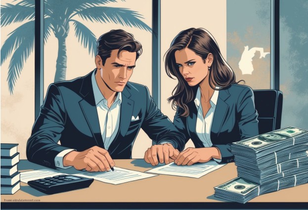Is It Illegal to Hide Money During a Divorce in Florida?