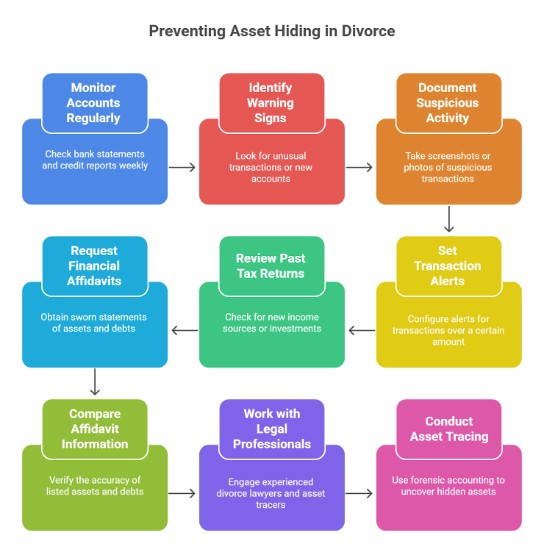 Protecting Yourself: How to Prevent Your Spouse From Hiding Money