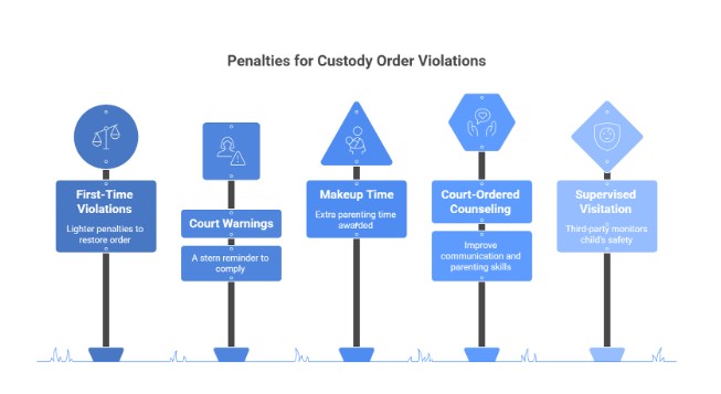 What Are The Legal Penalties For Custody Violations?