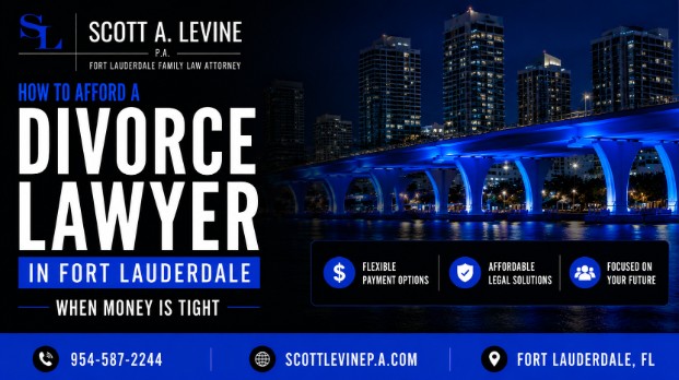 How to Afford a Divorce Lawyer in Fort Lauderdale When Money Is Tight