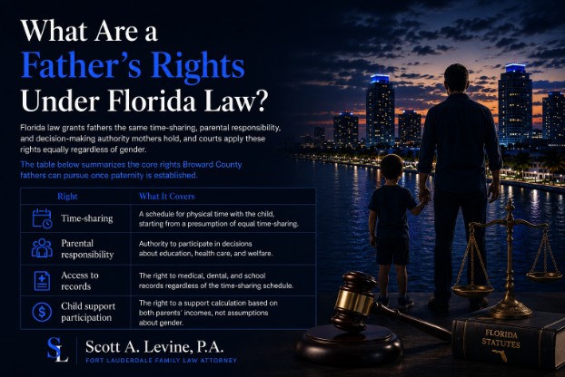 Sl5 What Are a Father's Rights Under Florida Law?