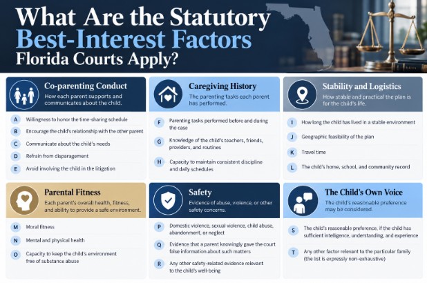 Sl2 What Are the Statutory Best-Interest Factors Florida Courts Apply?